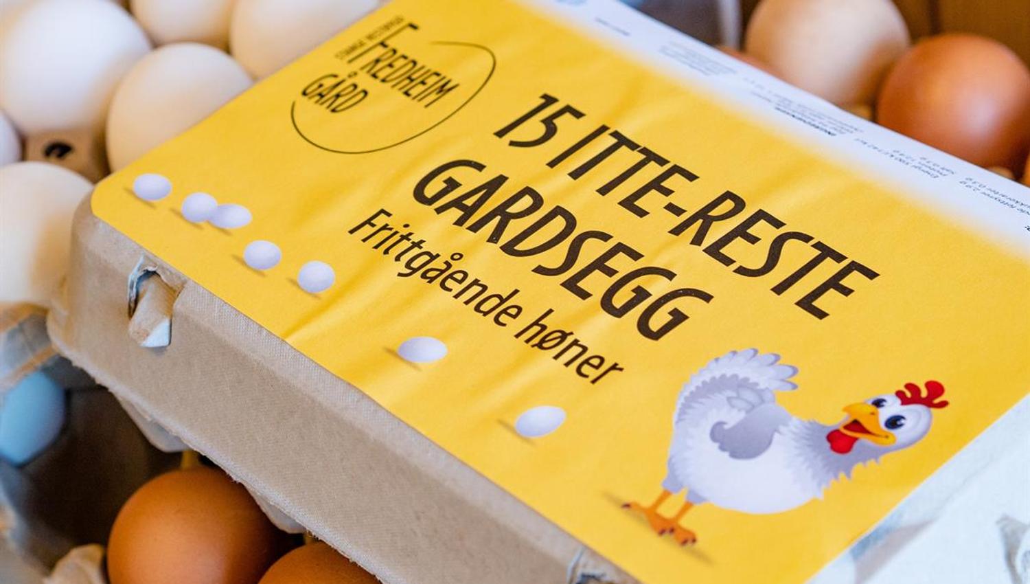 Kartong med egg