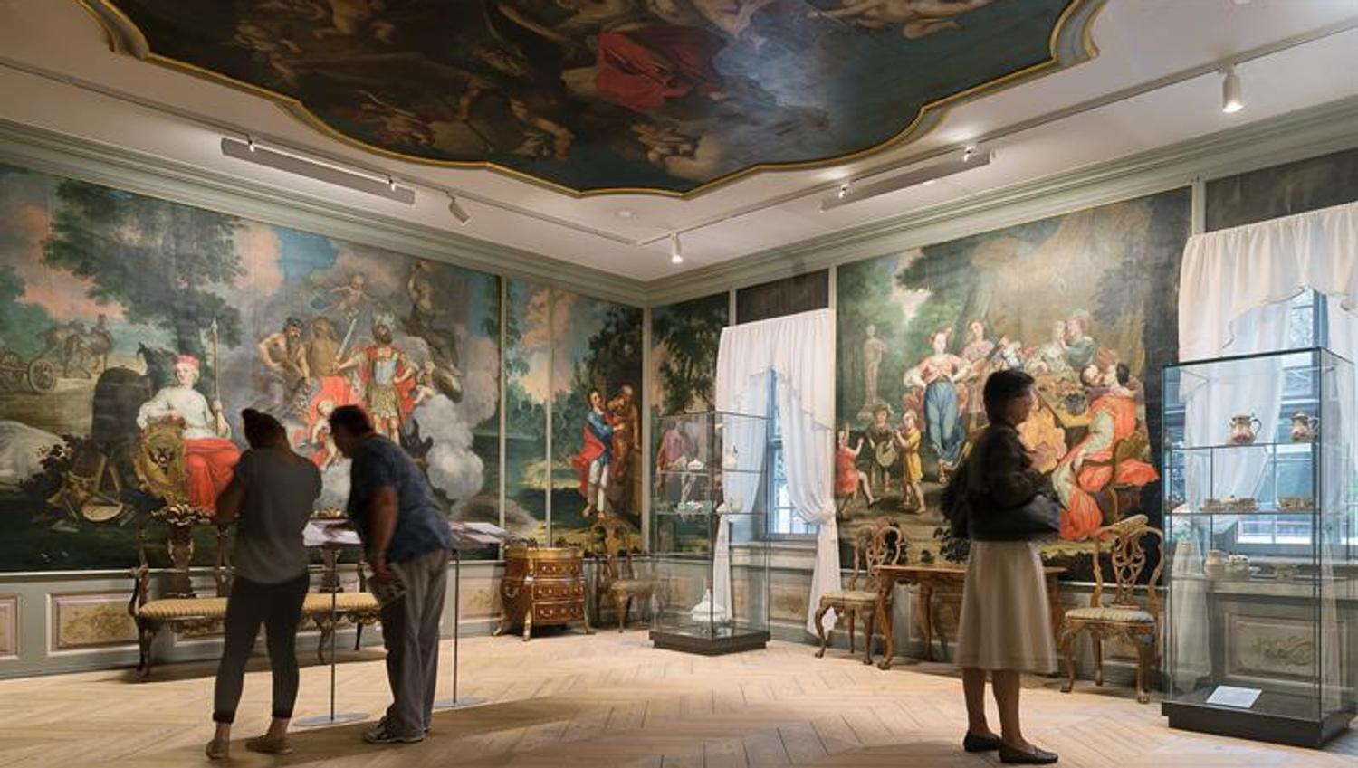 The spectacular Blumenthal room in Kode 3