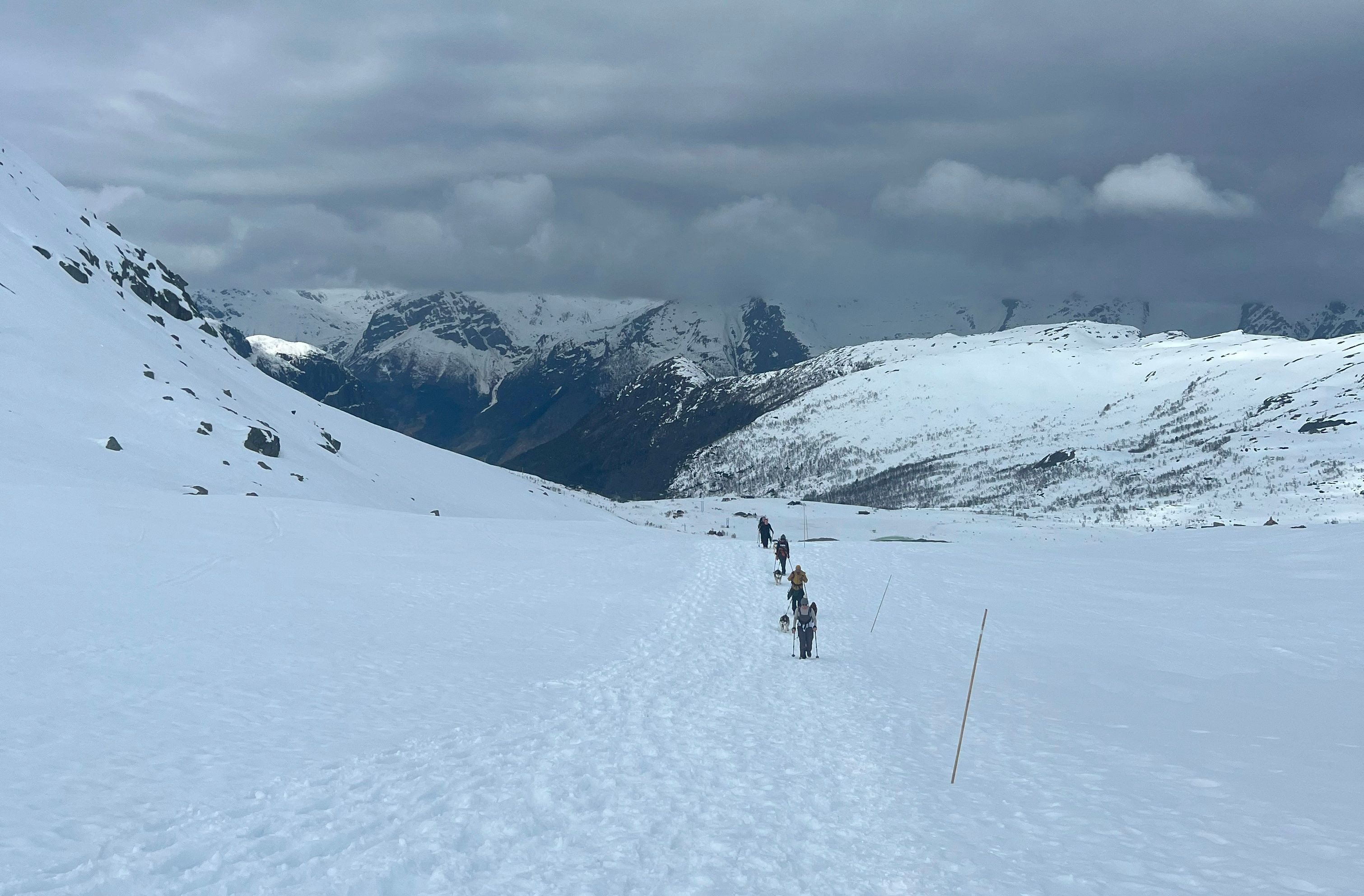 Trolltunga hike winter
