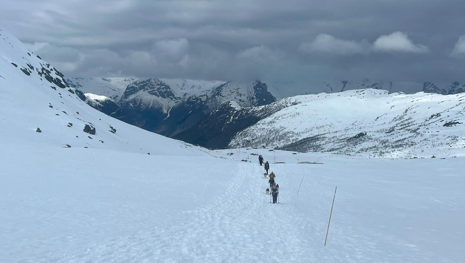 Trolltunga hike winter