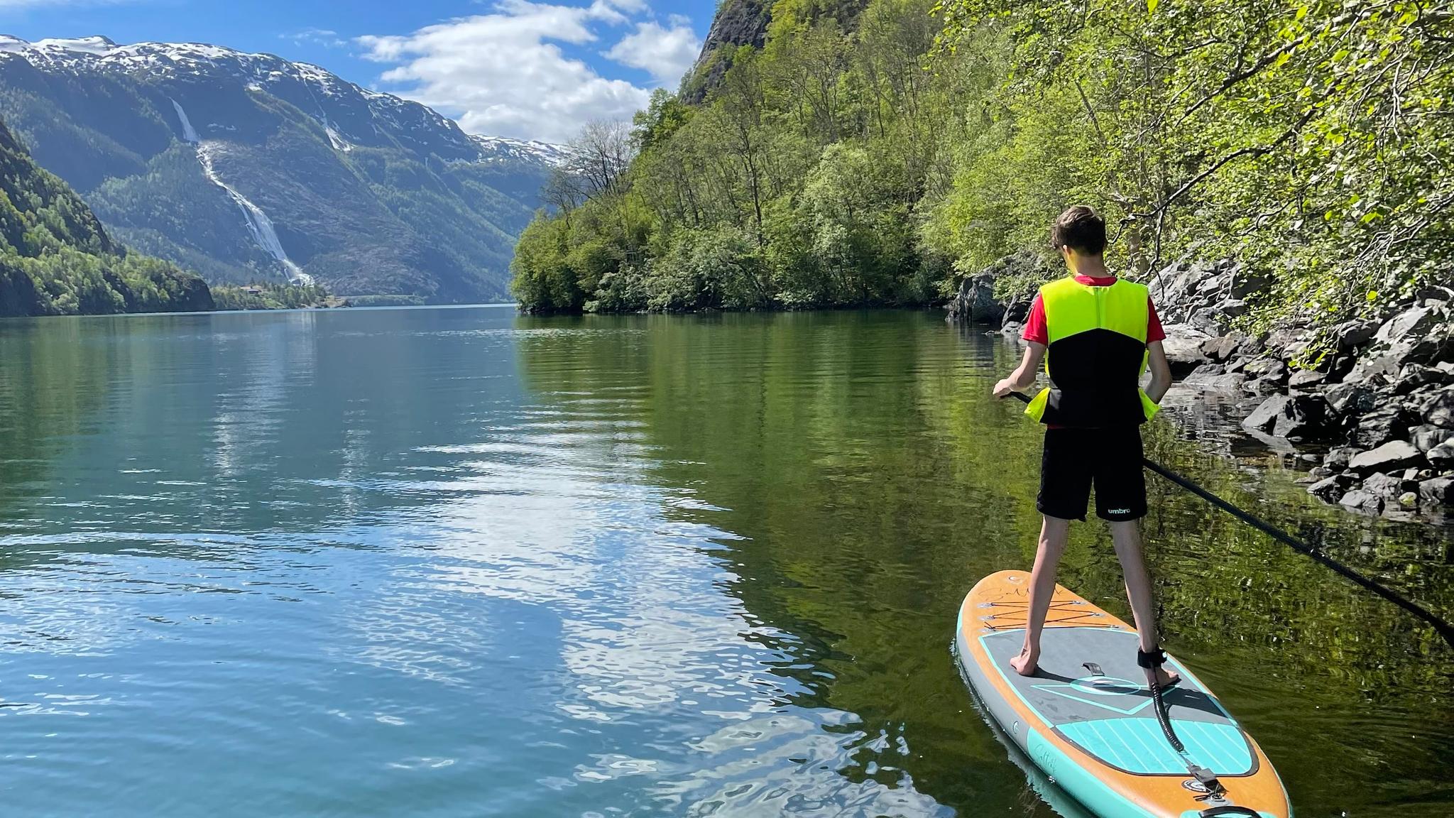 SUP hire in Åkrafjorden