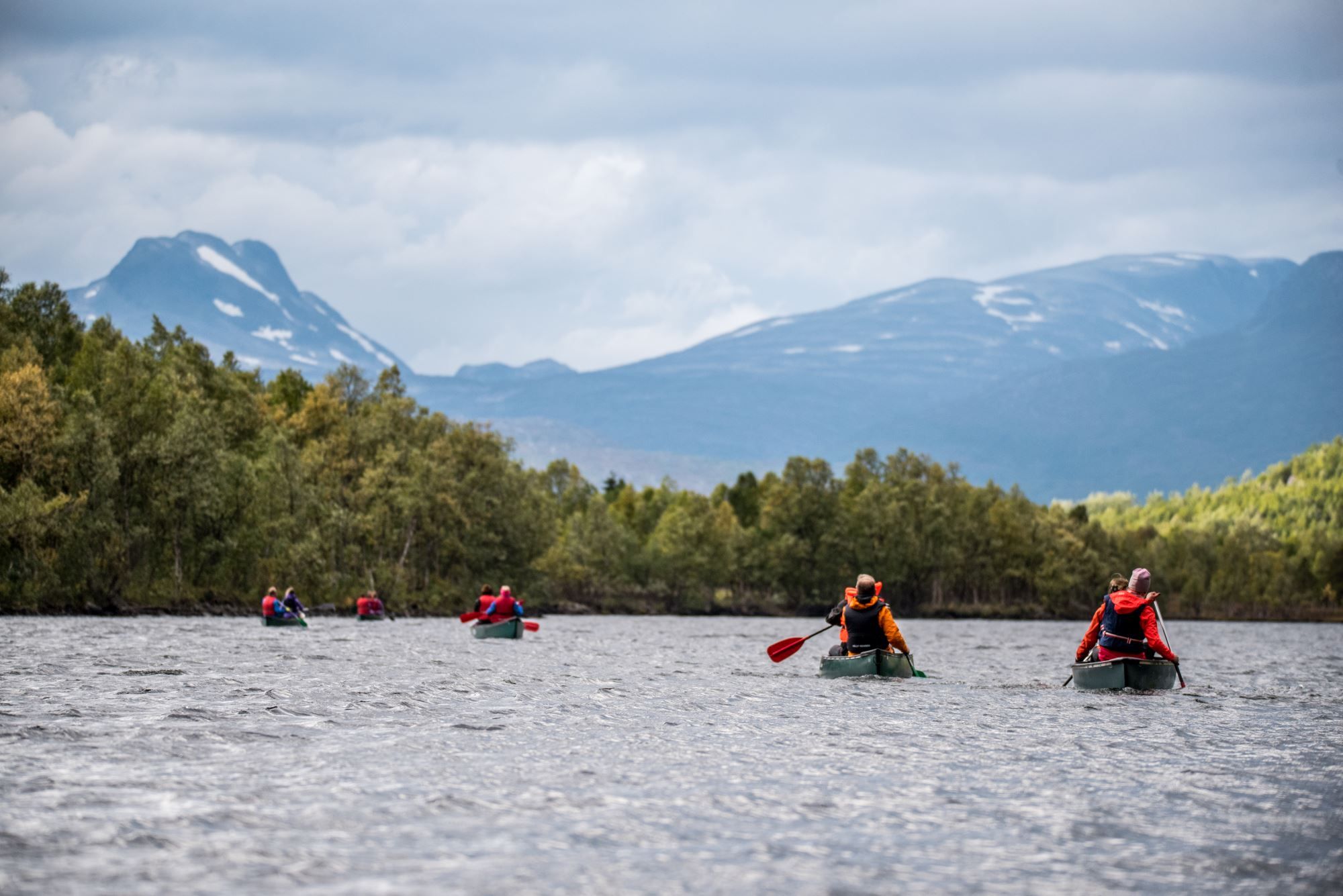 Kanoe trip in Storlidalen