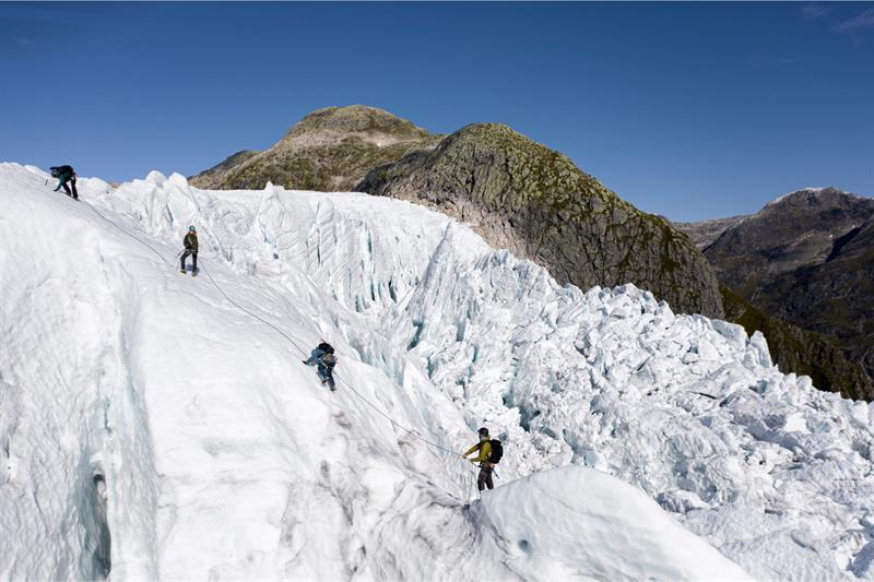Guida brevandring på Flatbreen - Fjærland