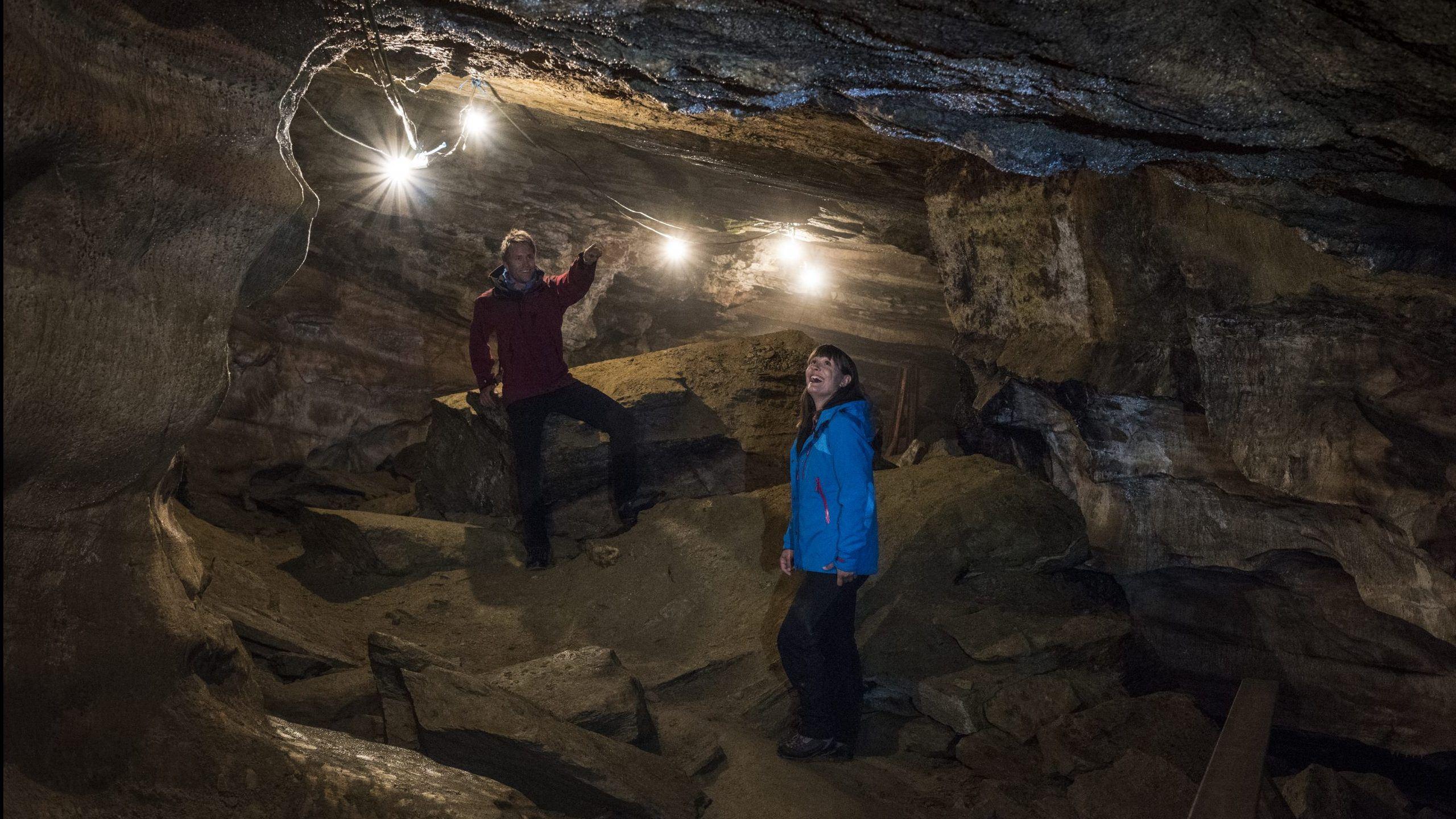 Grønligrotta cave near Mo i Rana