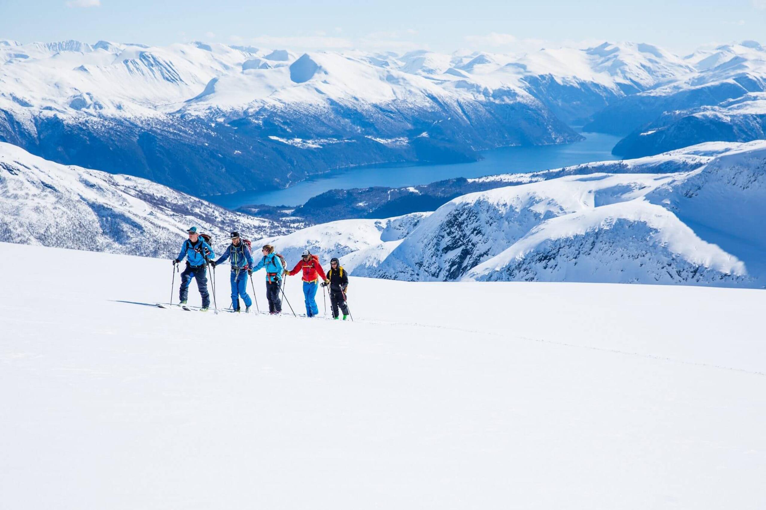 Skitouring in the Sunnmøre Alps