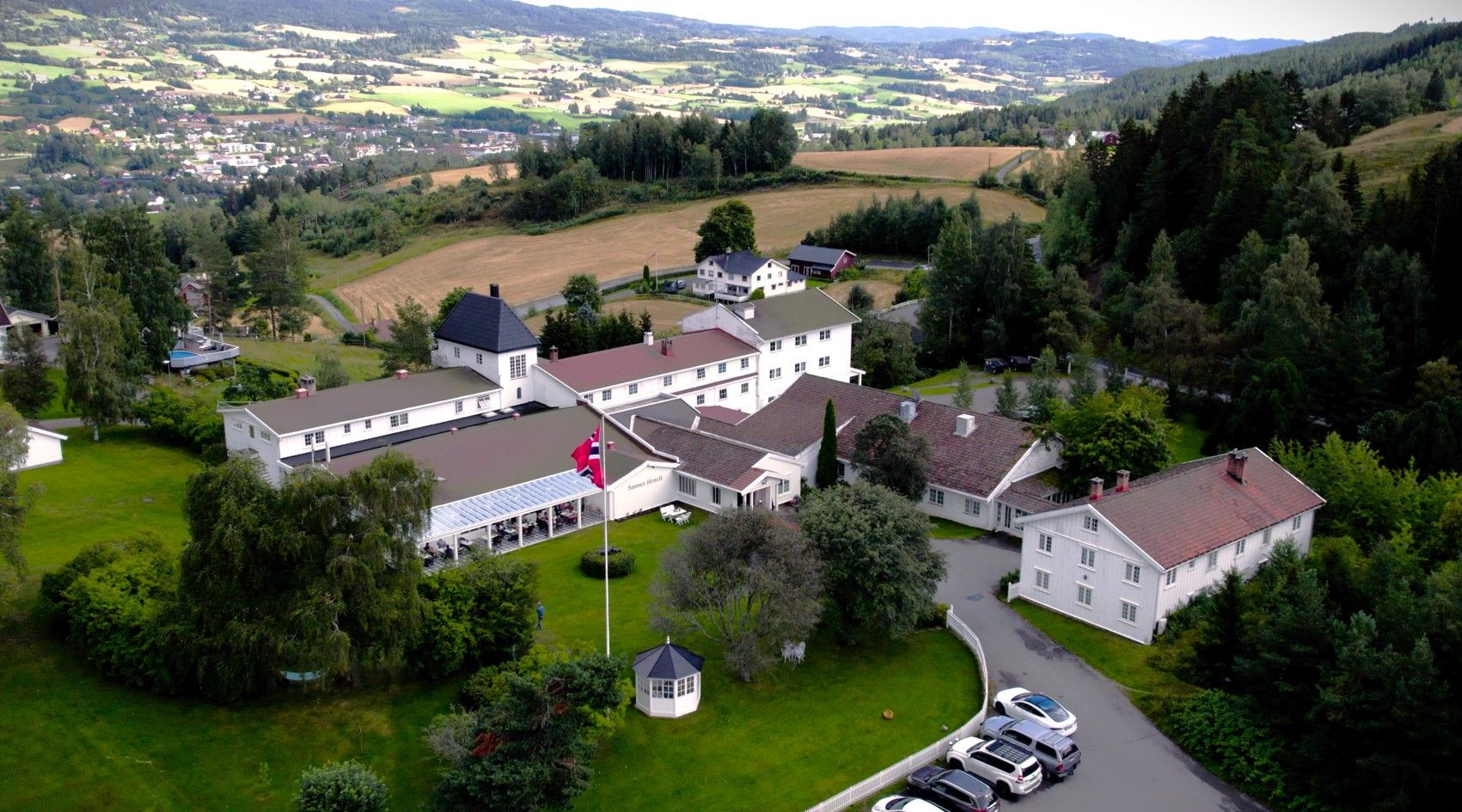 Sanner Hotell drone
