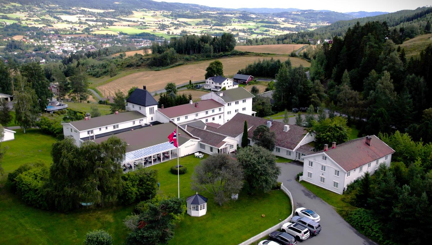 Sanner Hotell drone