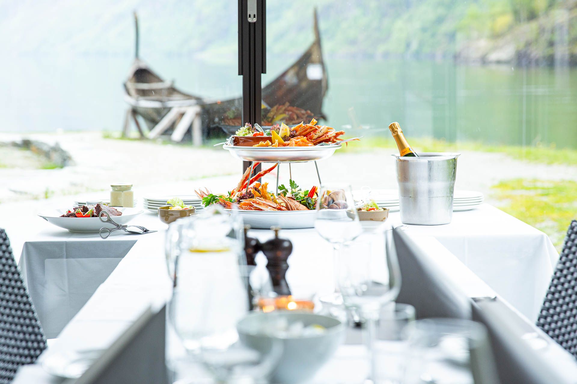 Gudvangen Fjordtell restaurant