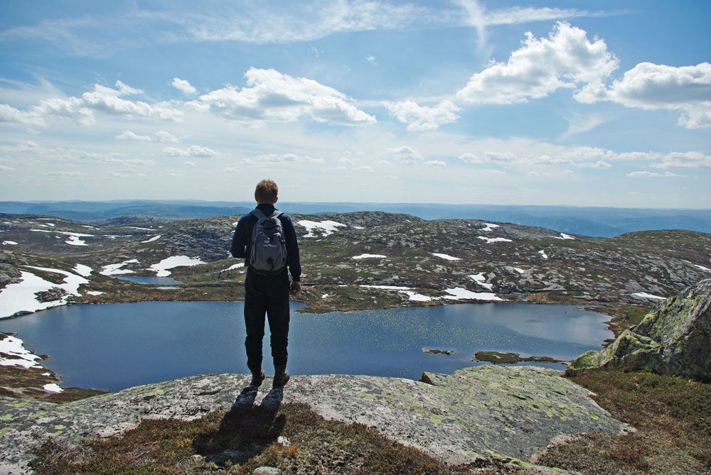 utsikt fra Roan