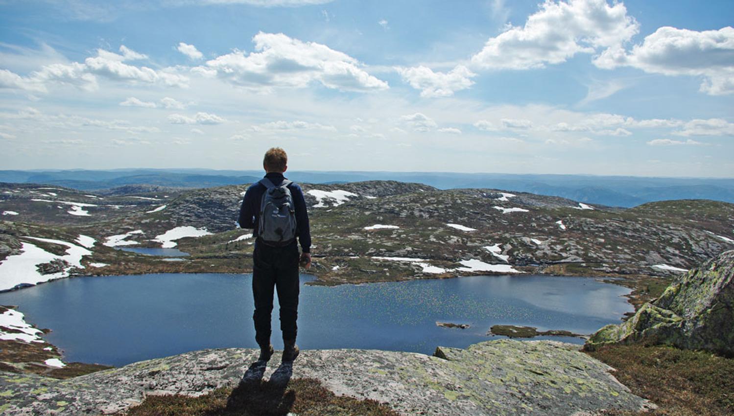 utsikt fra Roan