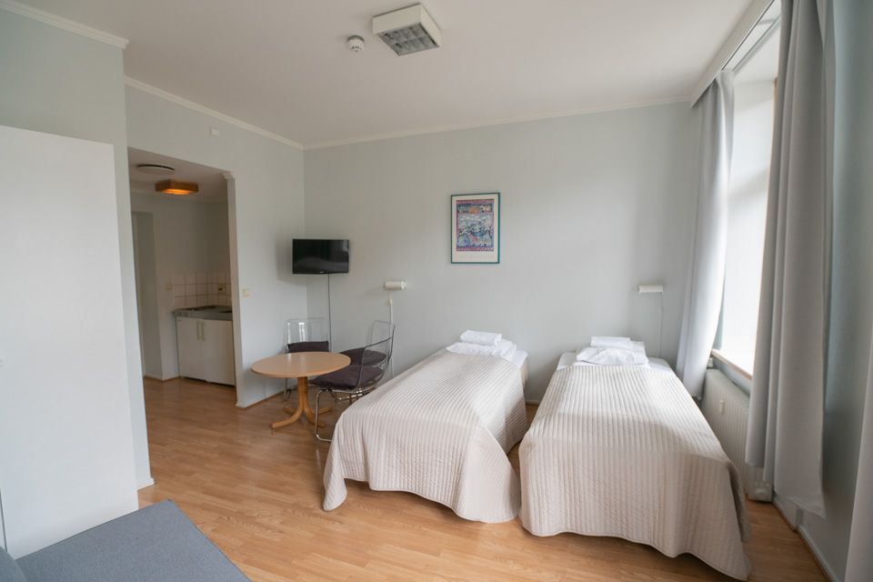 two beds