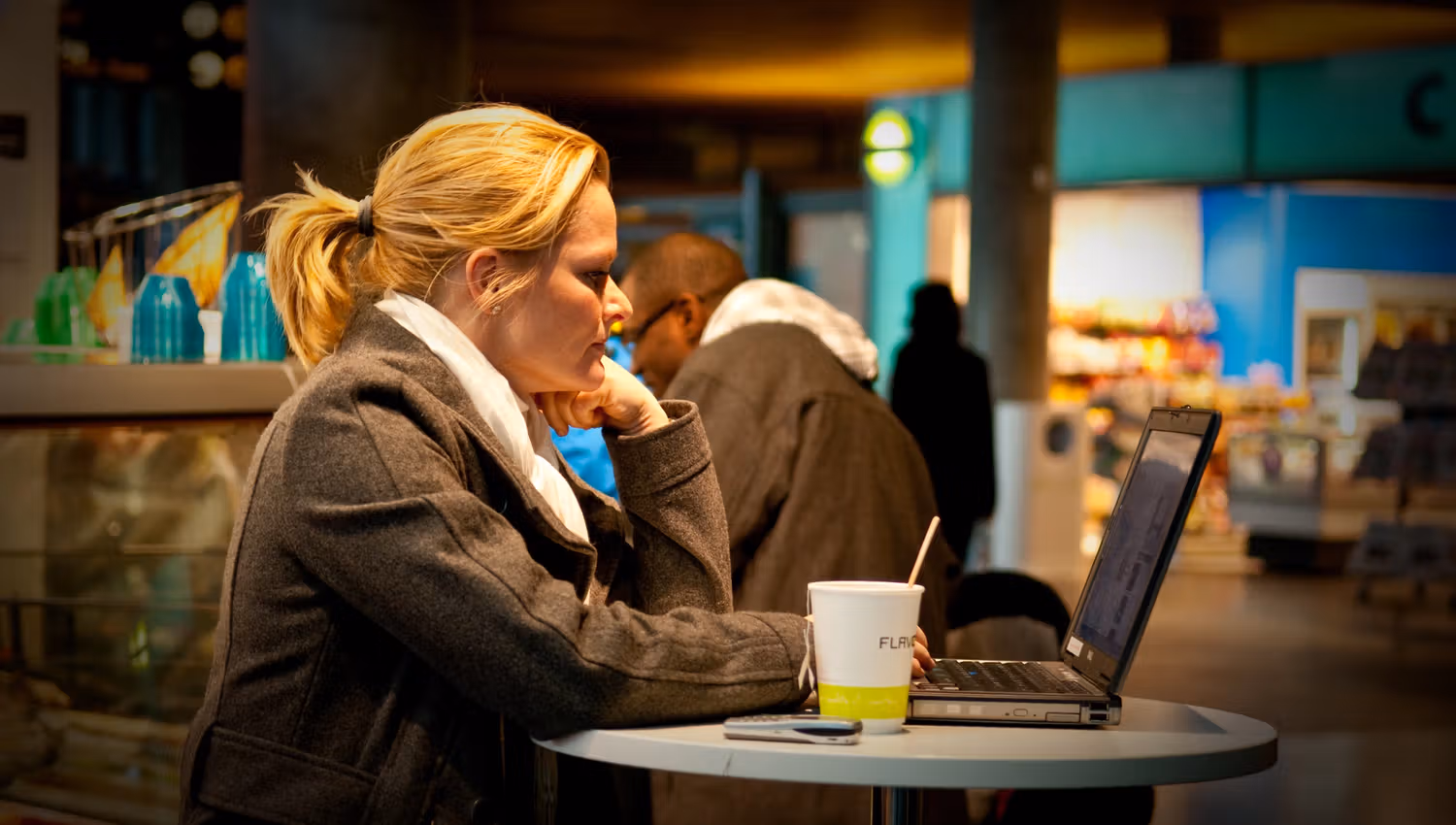 Good facilities at the airport in Stavanger