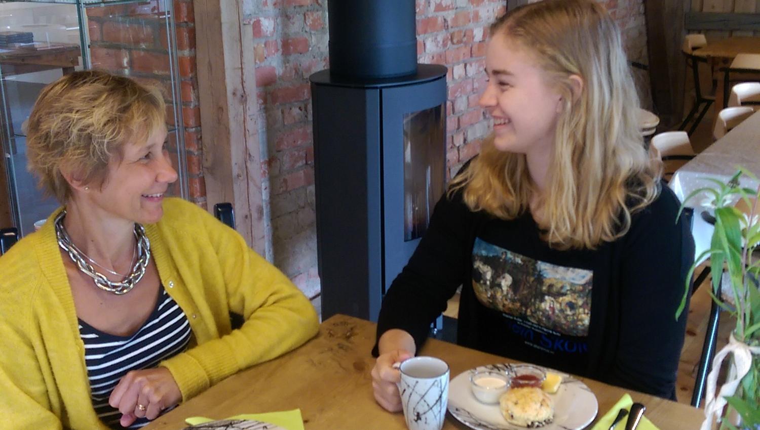 café på Stein skole - kaffe