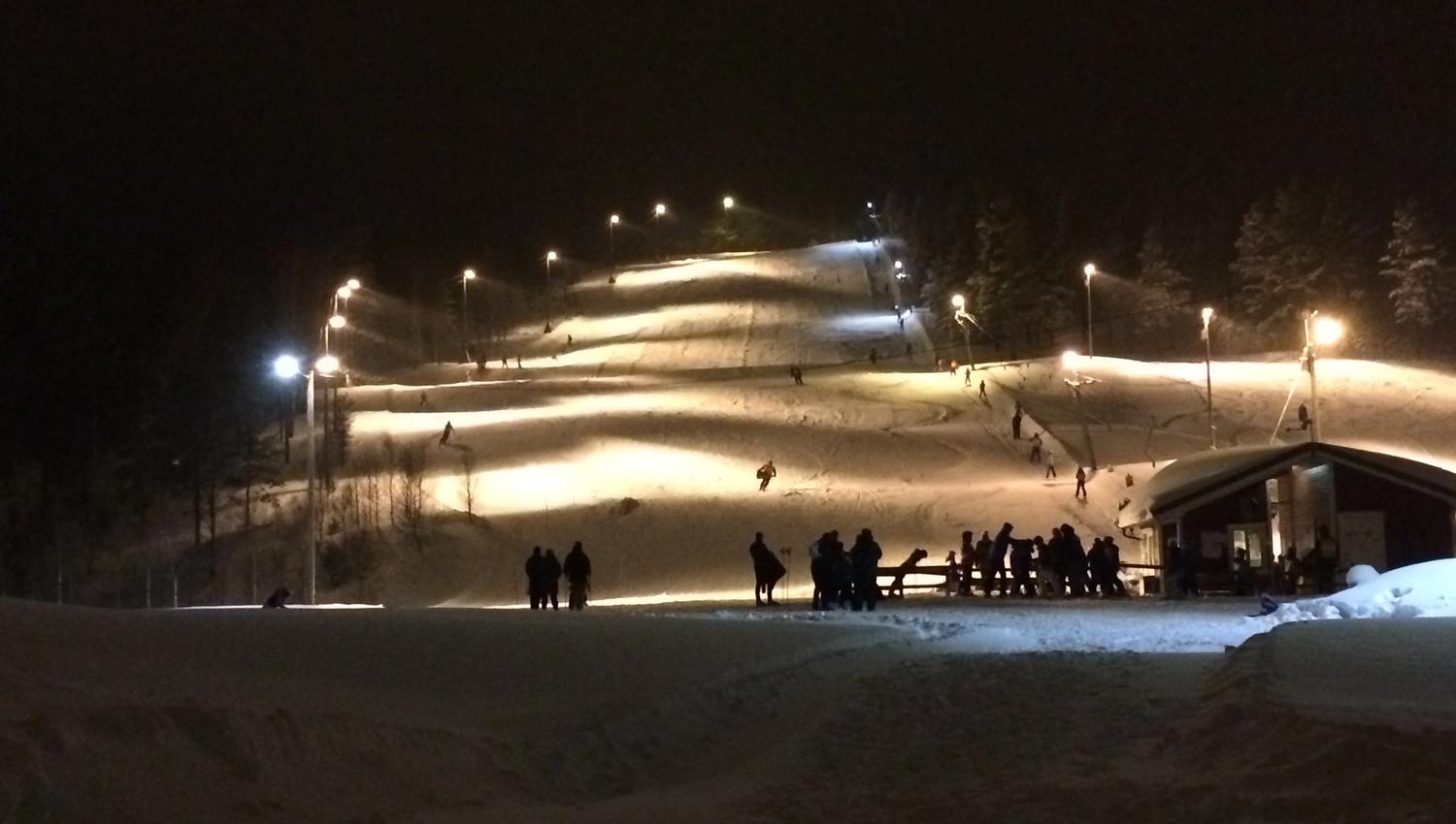 Vegårshei Ski og Aktivitetssenter kveld