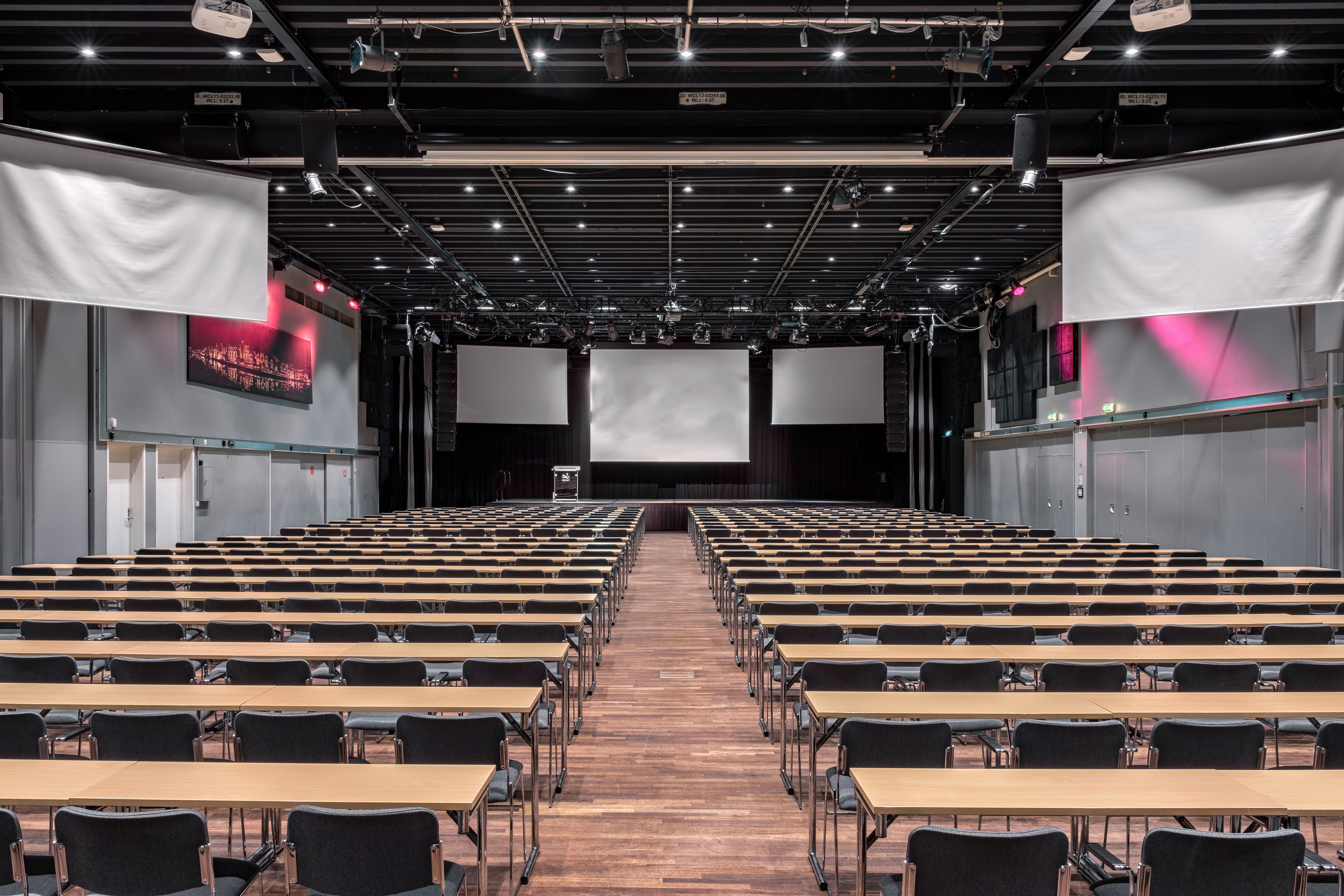 Maritim Hall klasserom oppsett
