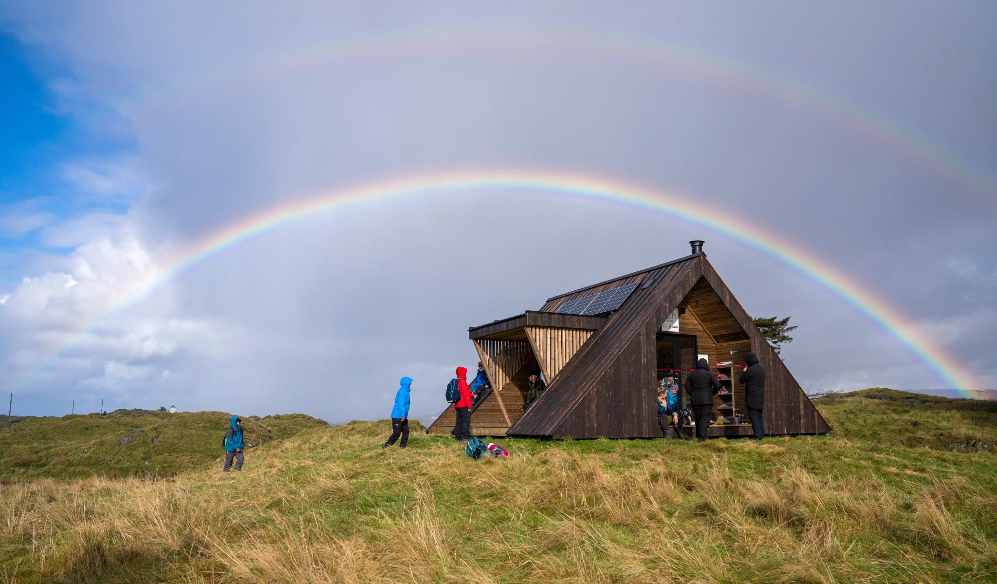 Tageshütte Varøy in Haugesund