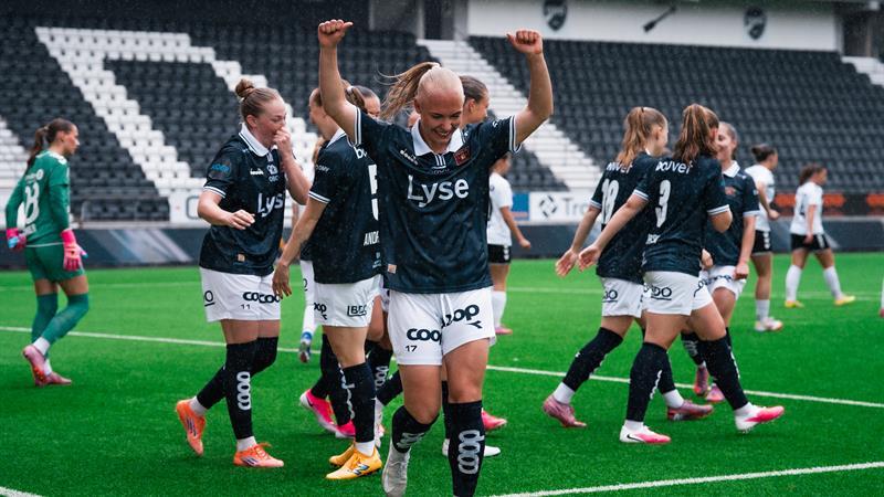 Viking women at Lyse Arena