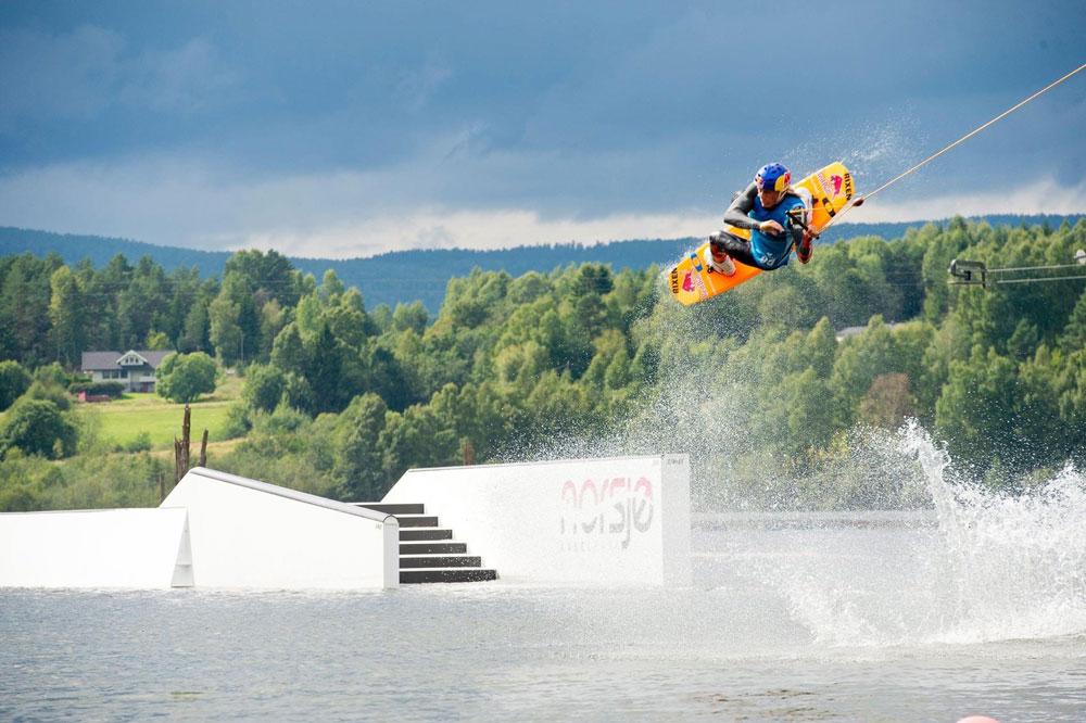 Norsjø cable park at Norsjø Ferieland