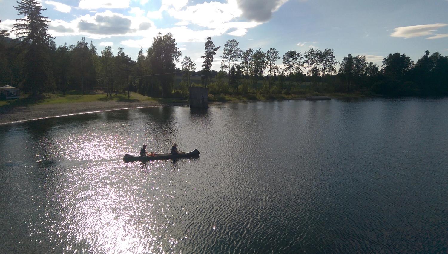 Kanoutleie i Evjua Strandpark
