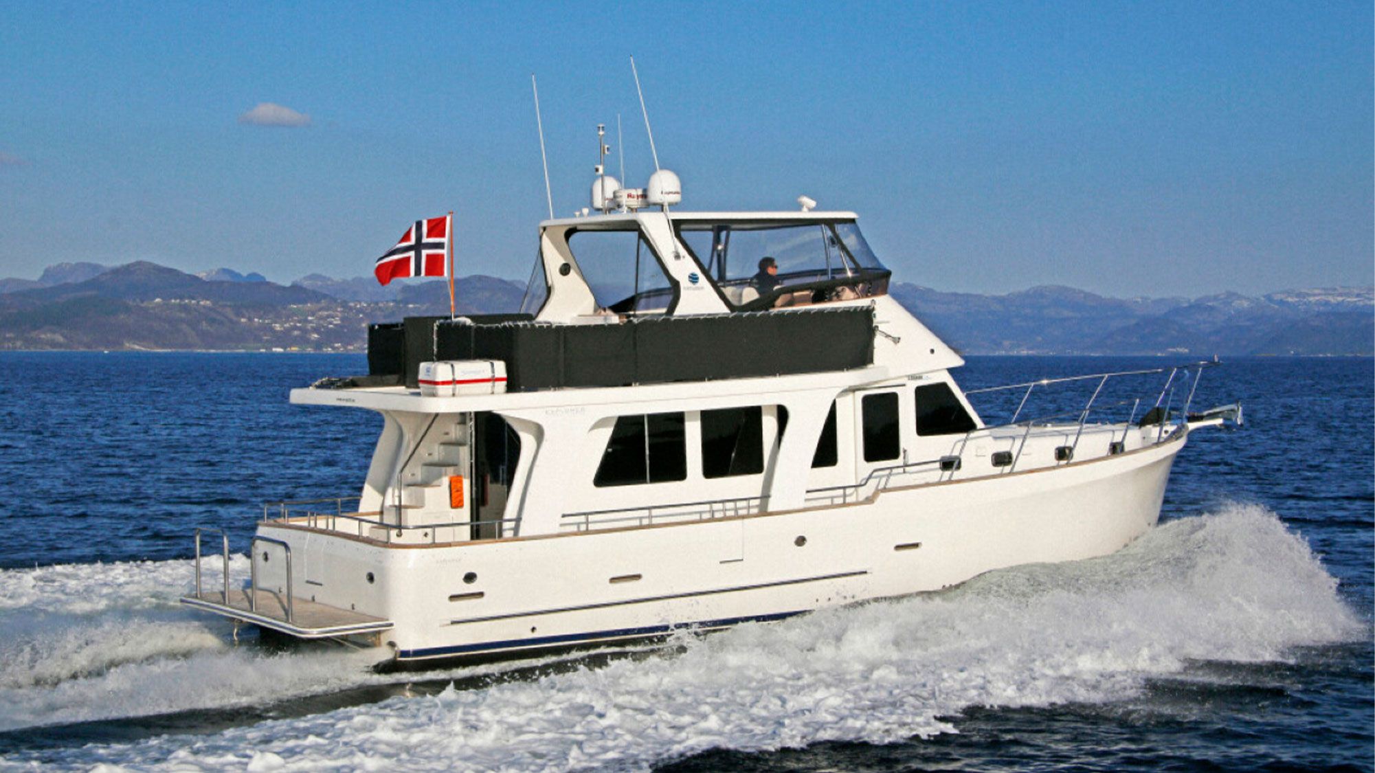 The private yacht
