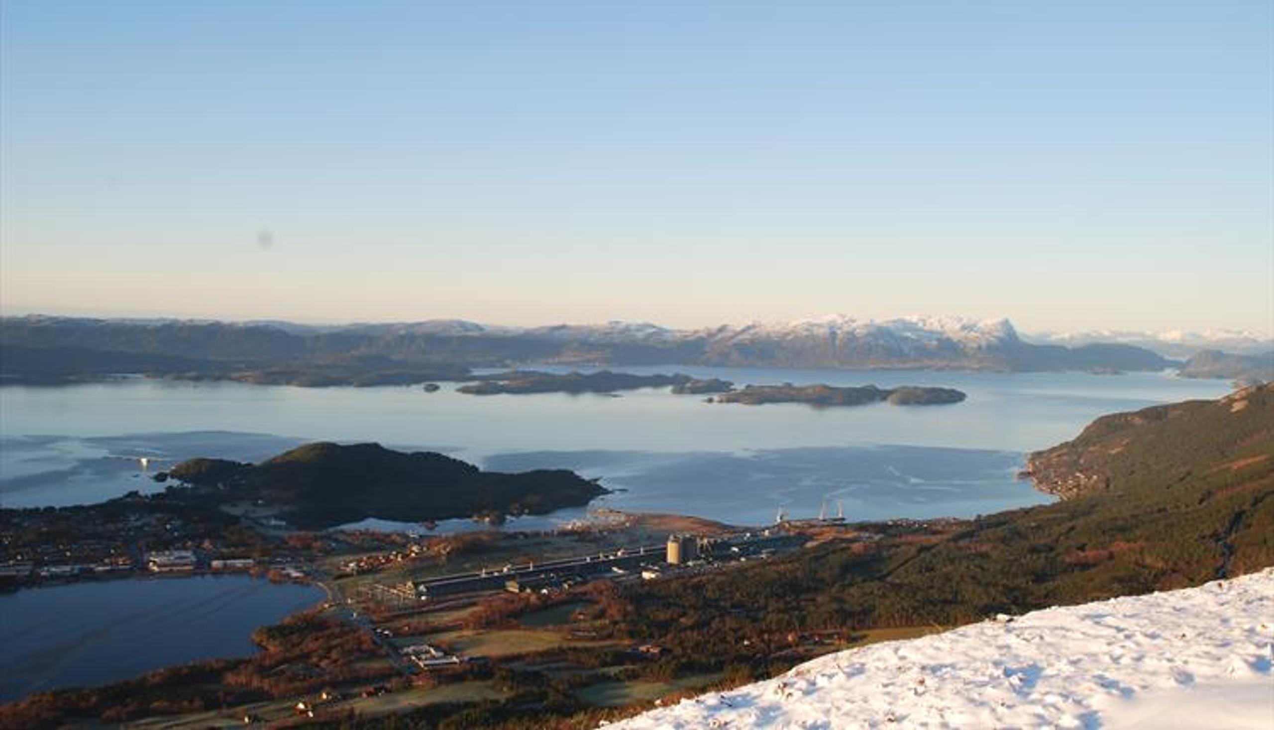 Hike to Nordfjell from Husnes