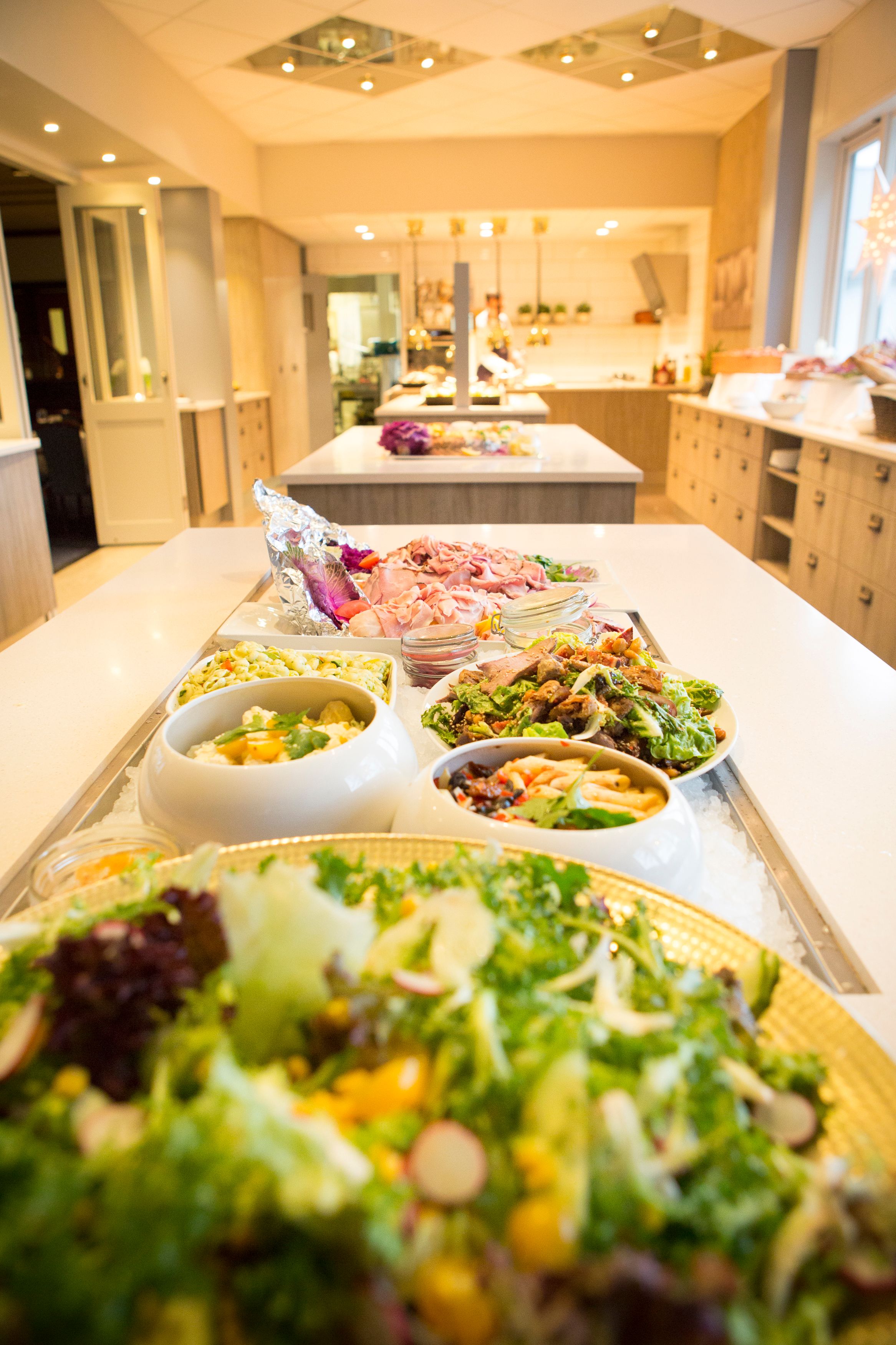 Rosfjord Strandhotell restaurant buffet
