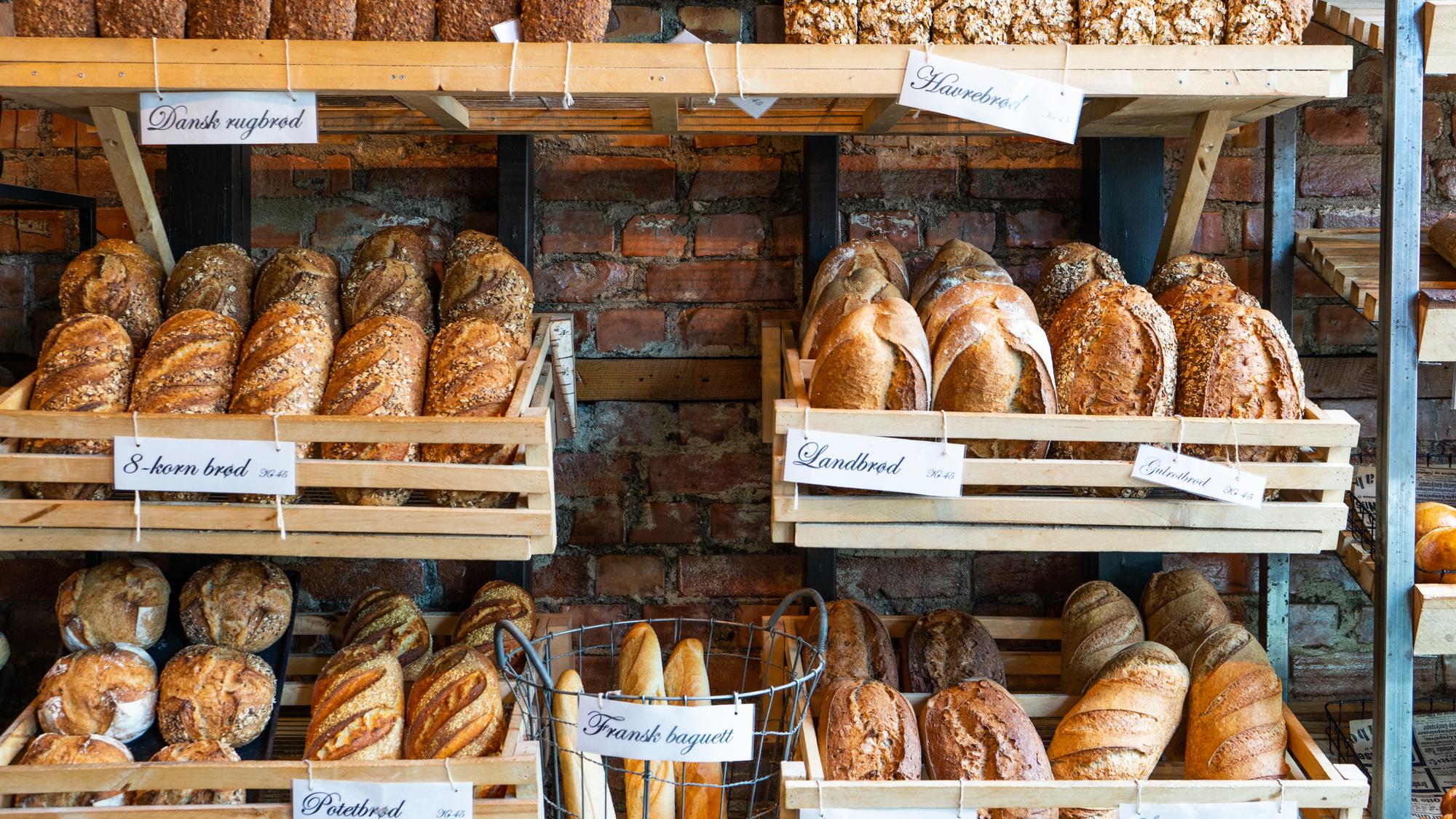 Fersk brød fra Håndverksbakeriet