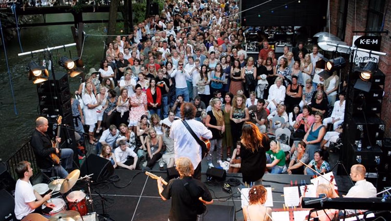 Outdoor concert