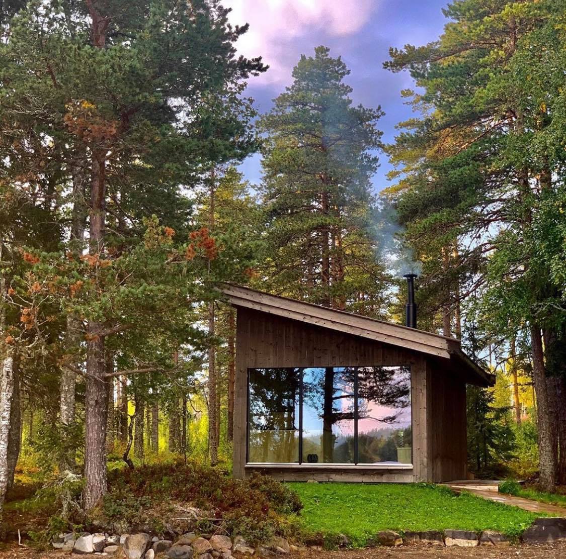 Sauna by Lake Sjusjøen