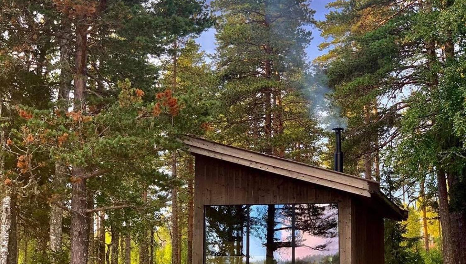 Sauna by Lake Sjusjøen