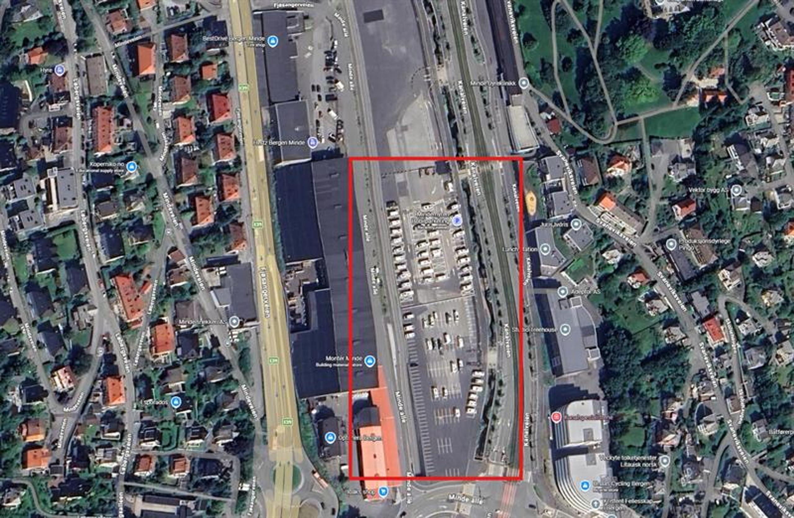 Mindemyren bobilparkering