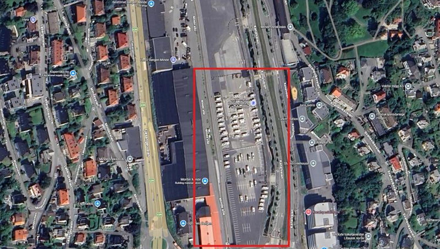 Mindemyren bobilparkering