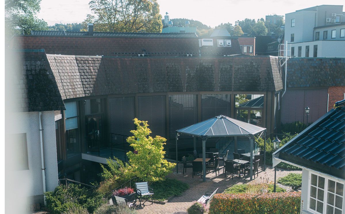 garden at Hotel Vic
