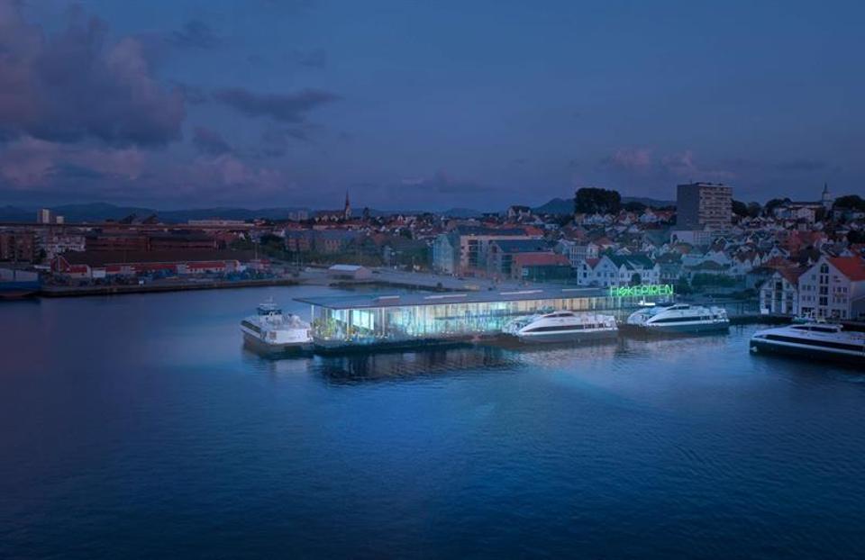 Venue from above Fiskepiren
