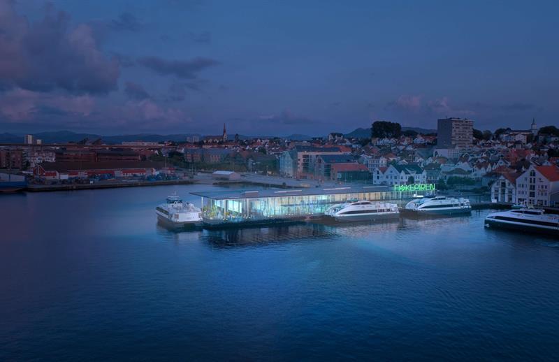 Venue from above Fiskepiren