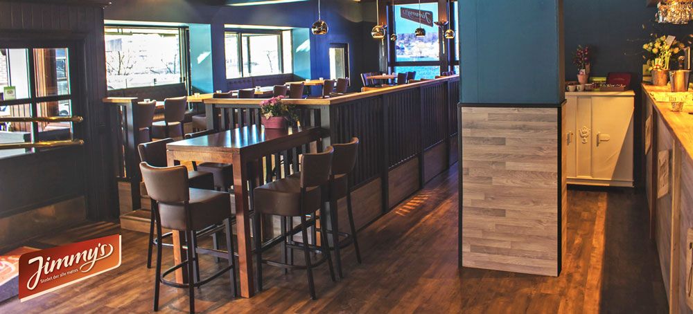 furnishing at Jimmy's restaurant and bar in Porsgrunn 