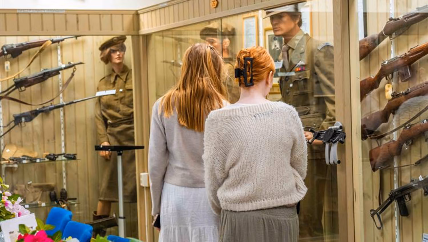Girls at the Museum