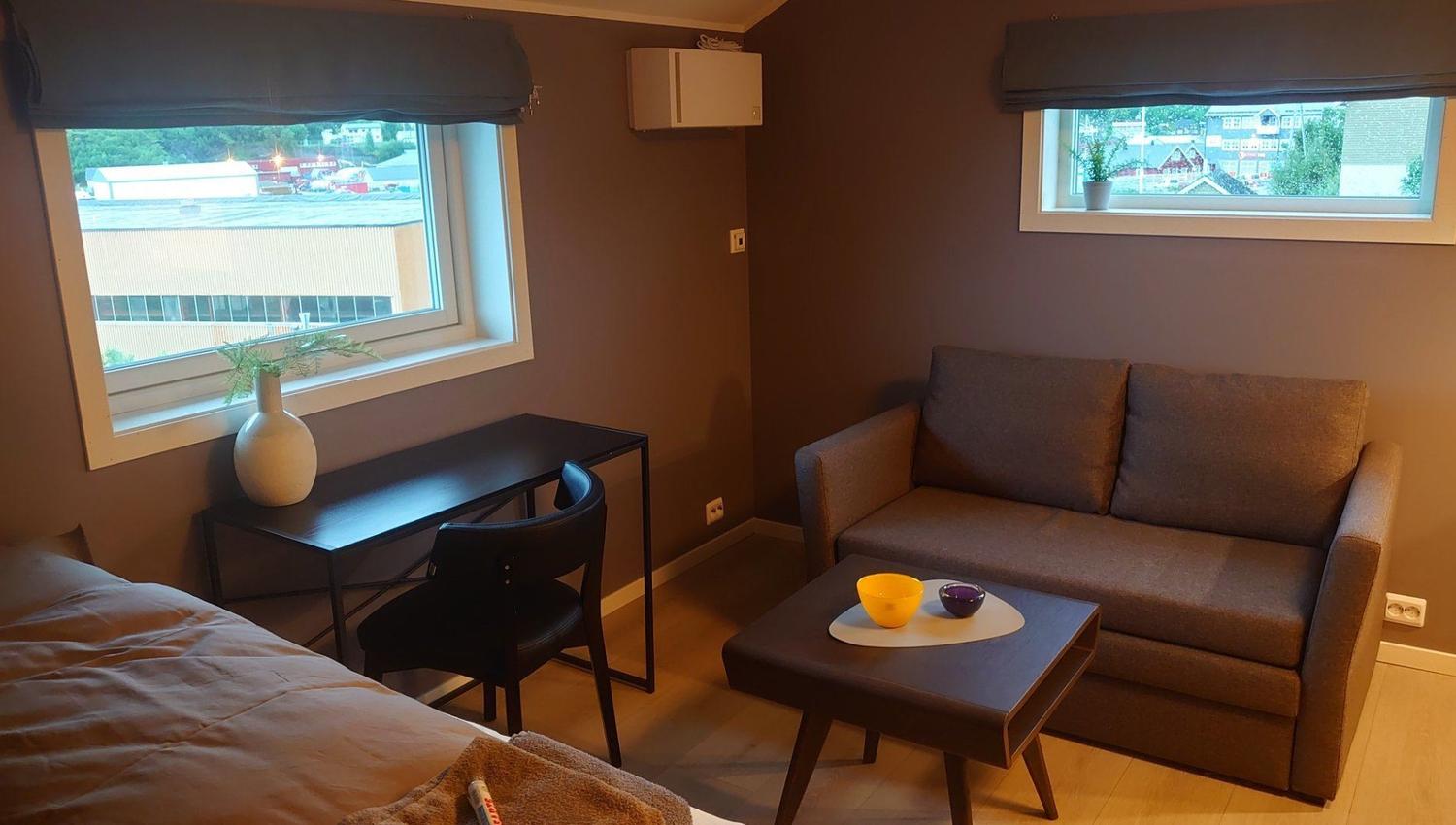 Sofa corner in a room
