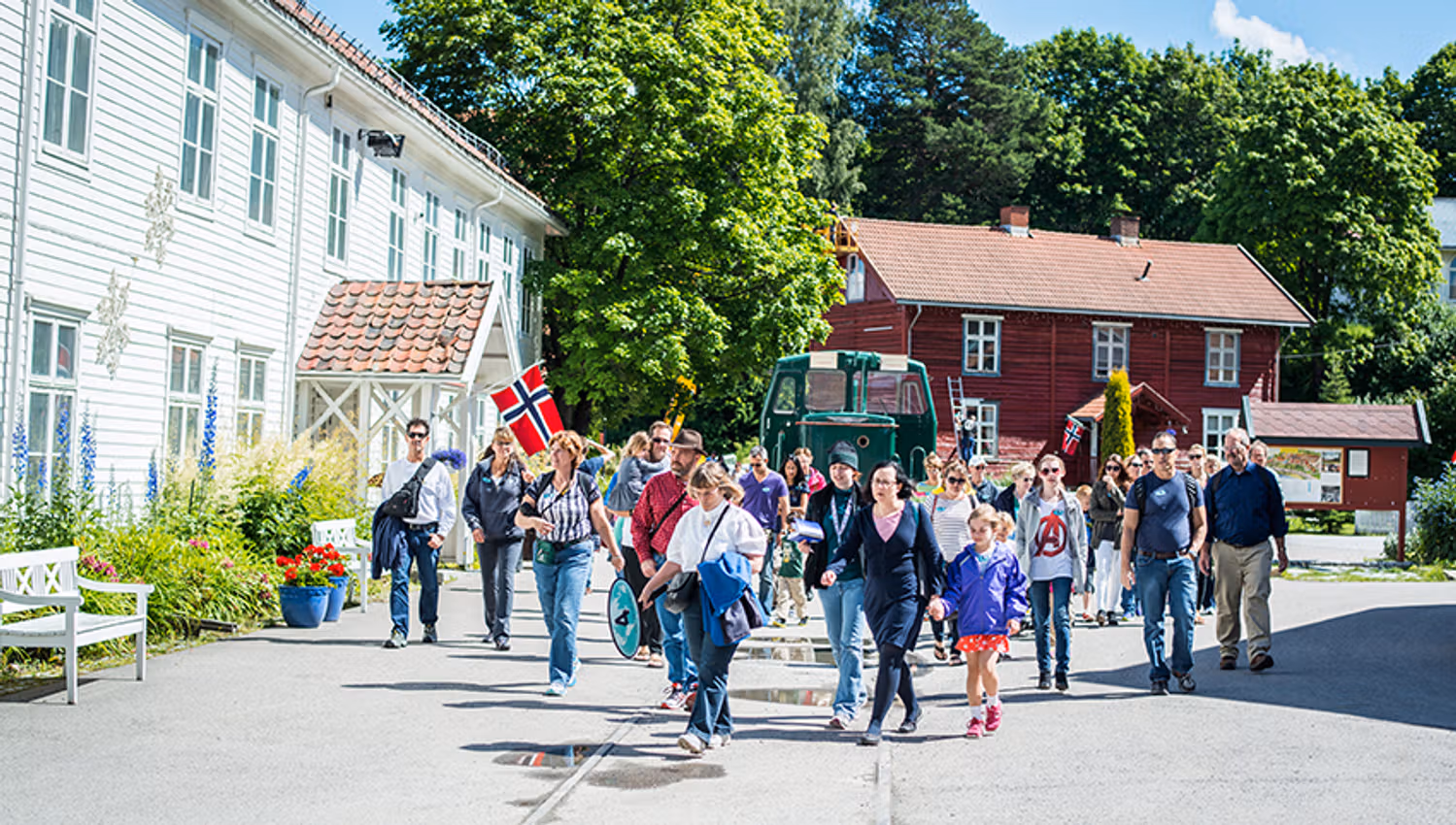 Sommer på Hadeland Glassverk