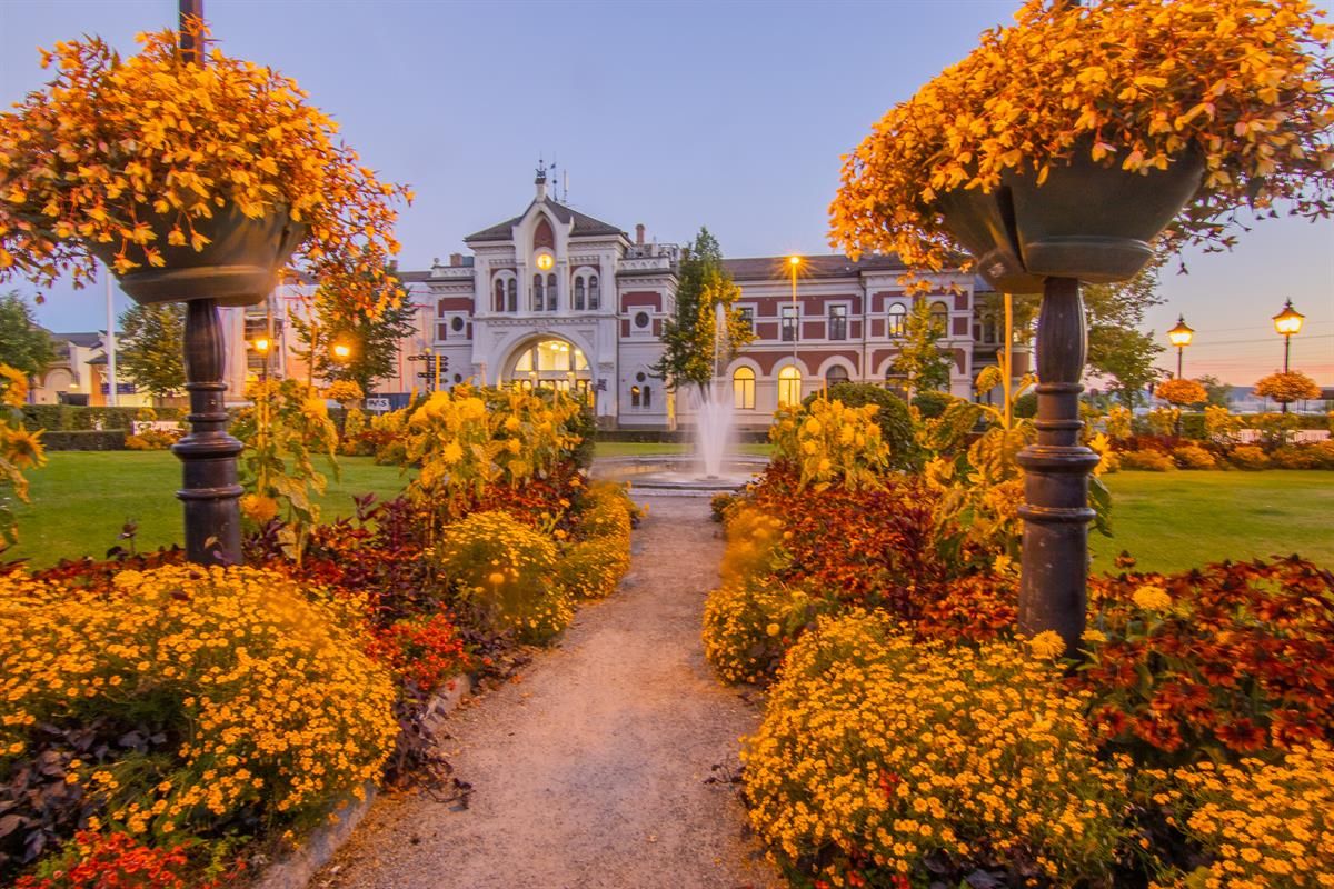 "Jernbaneparken" in autumn colours