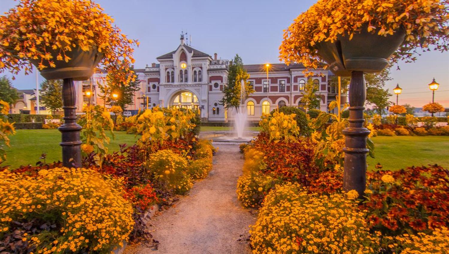 "Jernbaneparken" in autumn colours