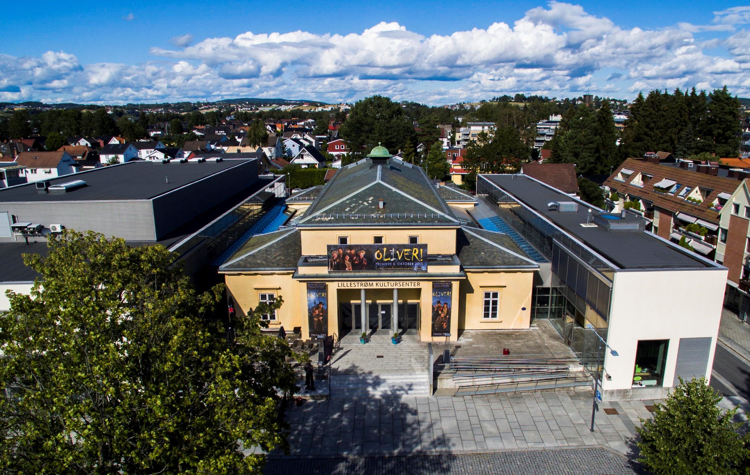 Lillestrøm Kultursenter S fra oven Foto Anders Rodem