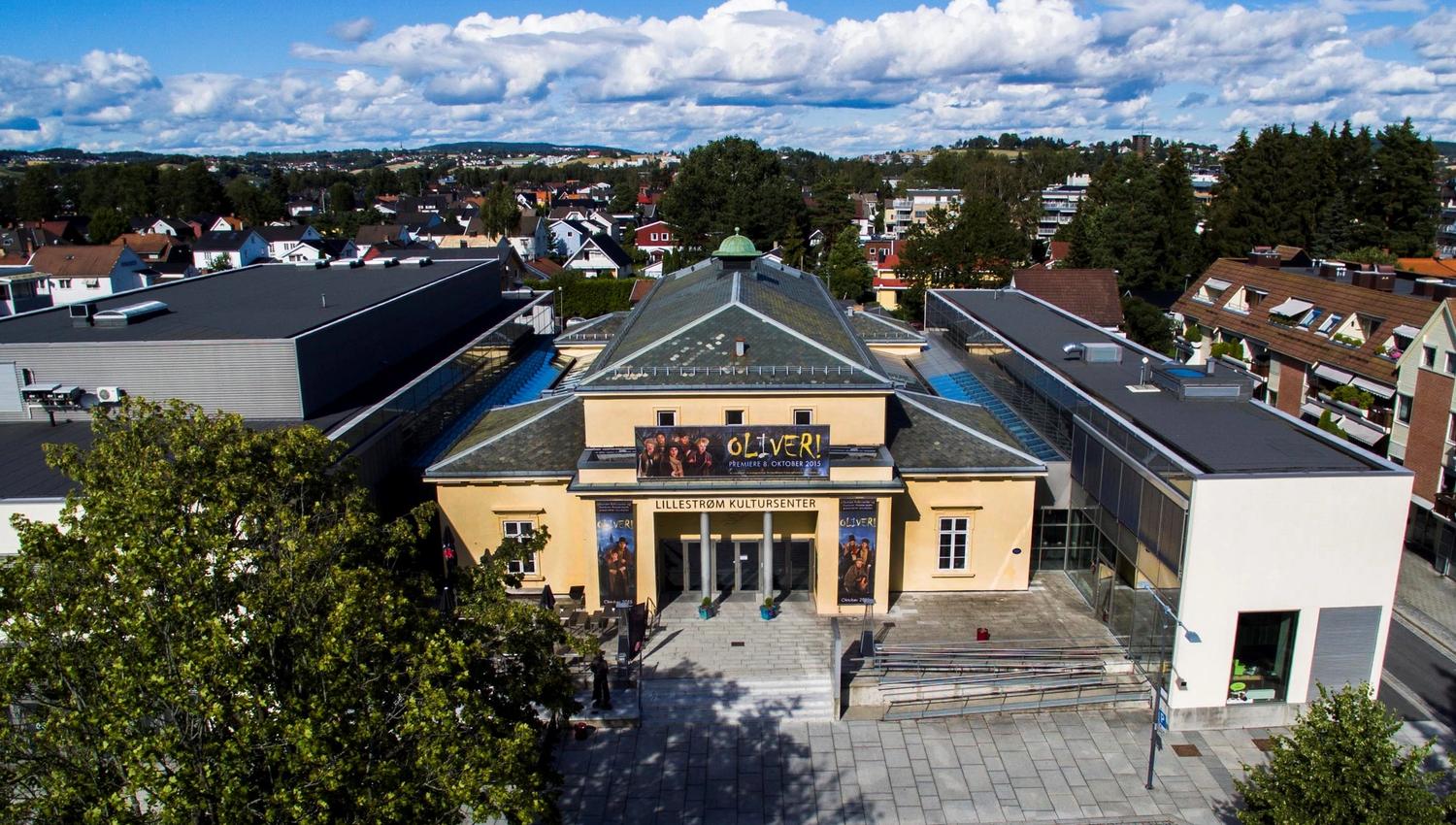 Lillestrøm Kultursenter S fra oven Foto Anders Rodem