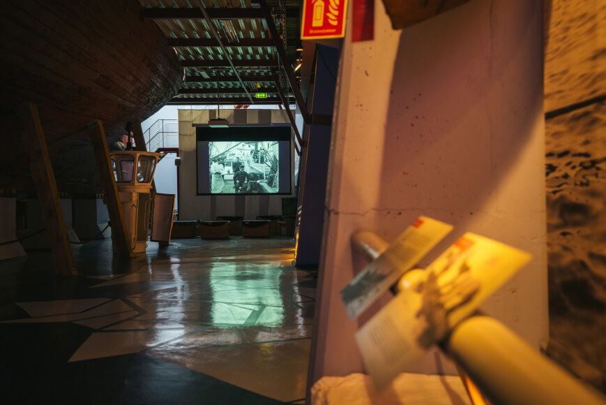Exibition in MS Polstjerna in Tromso