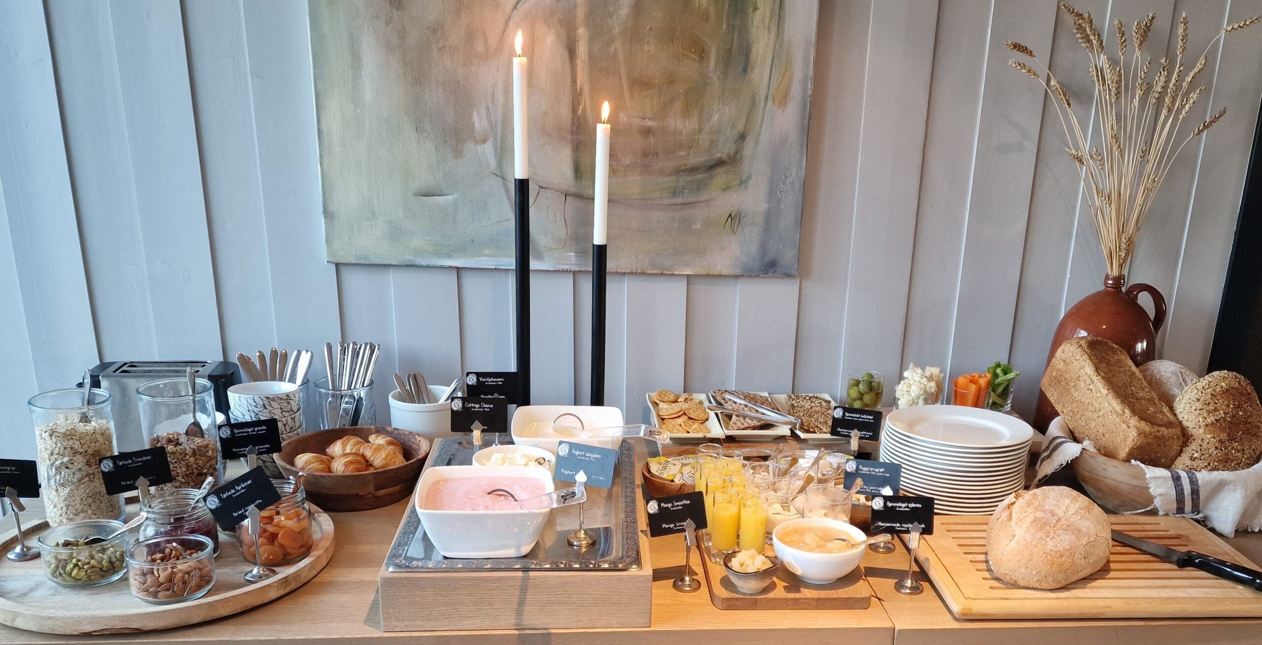 Frokostbuffet på Granavolden