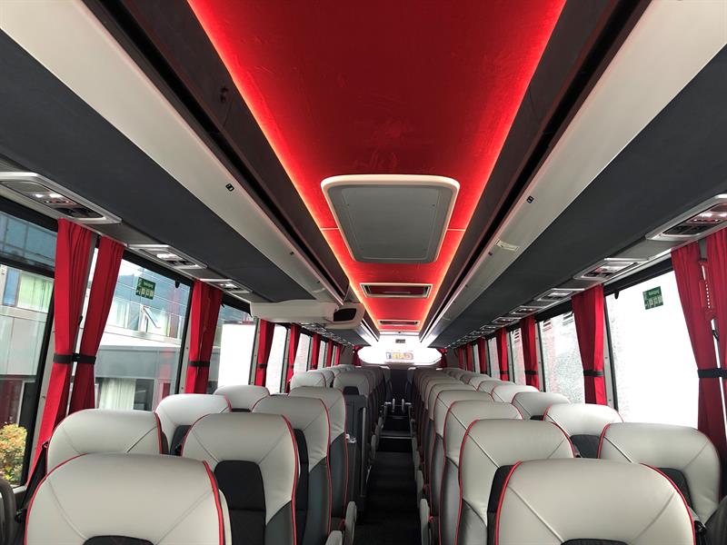 Schaus Buss  innvendig
