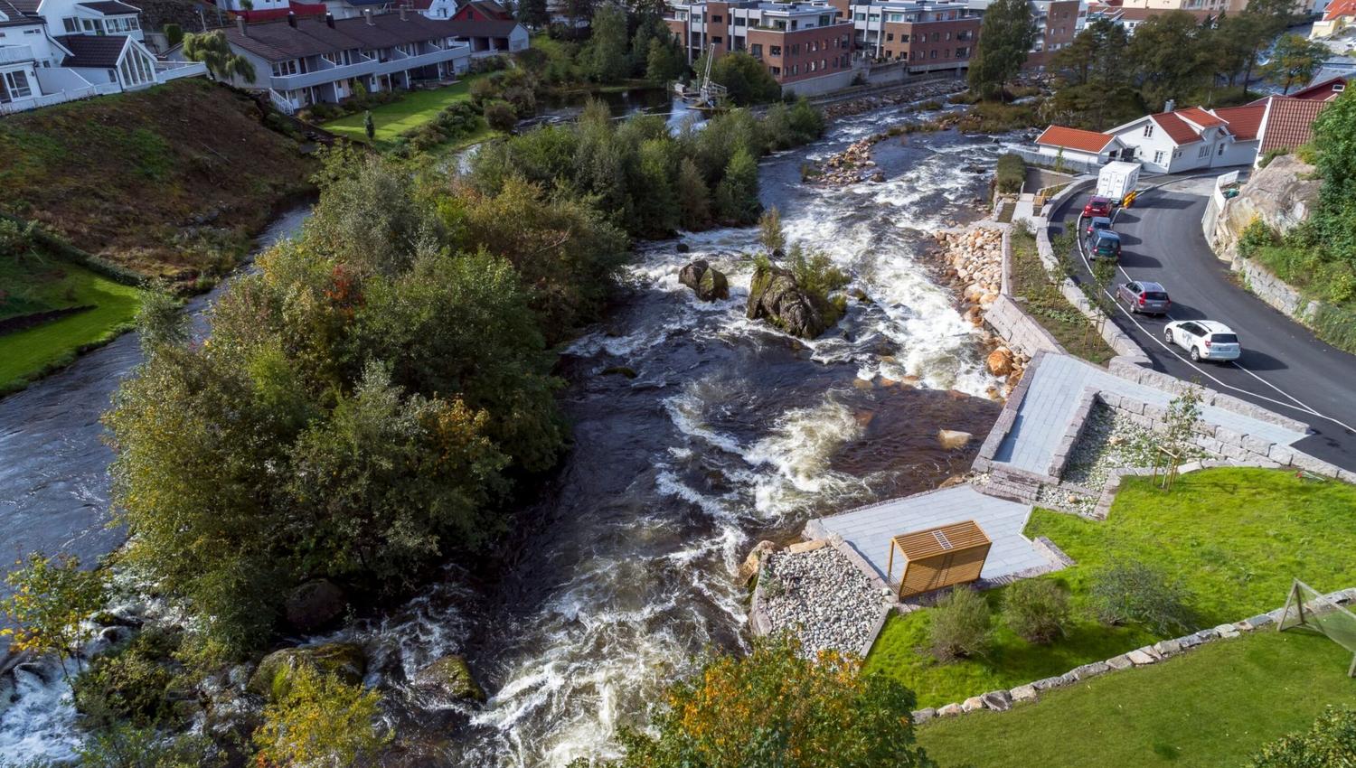 Elveparken i Egersund