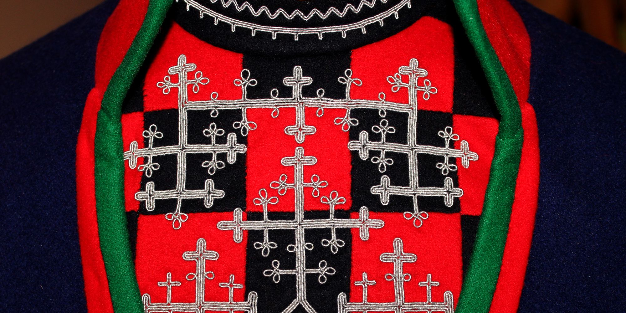 Saemien Sijte - traditional costume. South Sami museum in Snåsa 