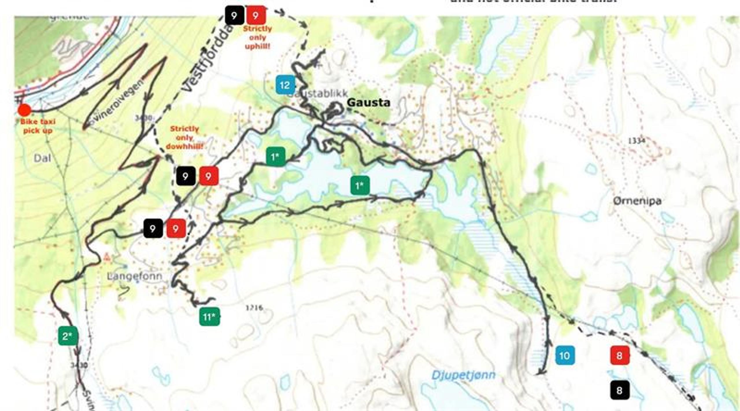 Kvitåvatn rundt