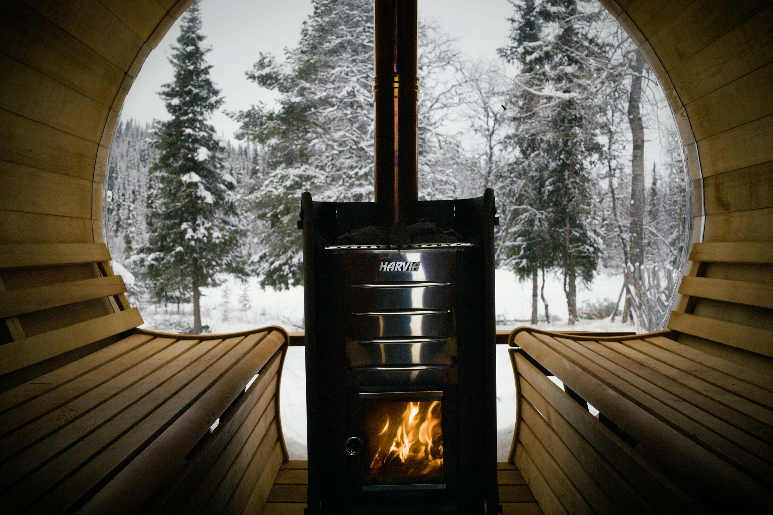 Outdoor sauna